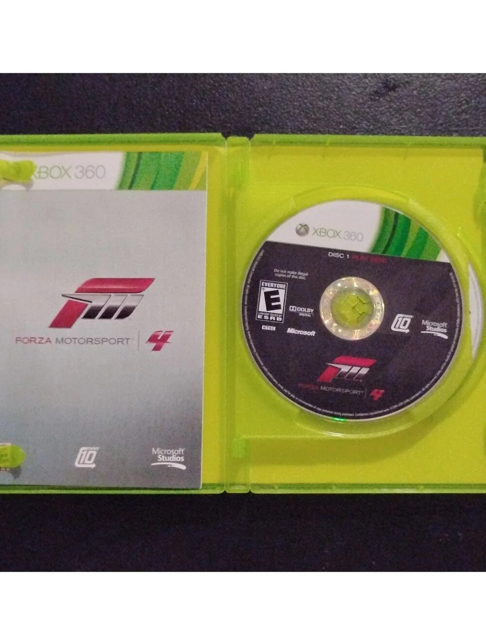 Forza Motorsport 4 (Xbox 360) - Complete in Box (CIB) - 2-Disc Set w/ Manual